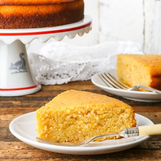 Orange Polenta Cake