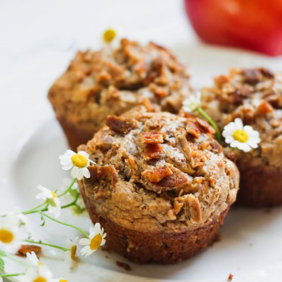 Paleo Apple Bacon Muffins