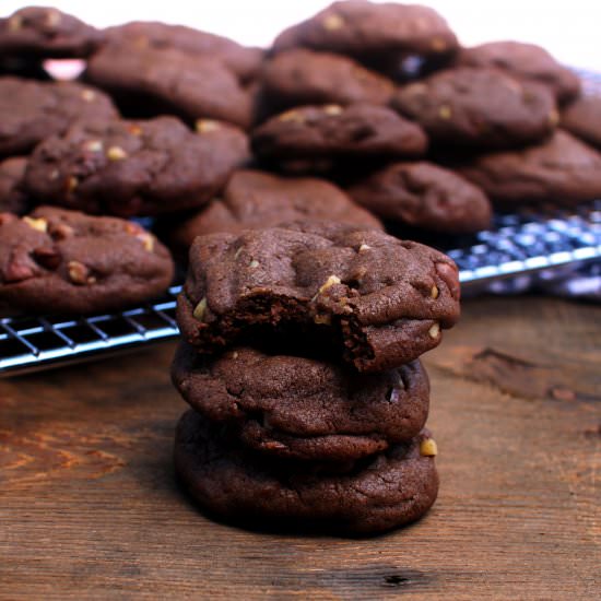 Double Chocolate Chip Cookies