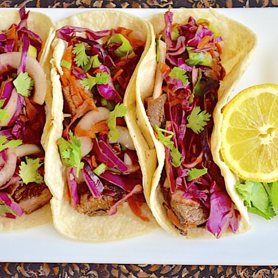 Asian Short Rib Tacos