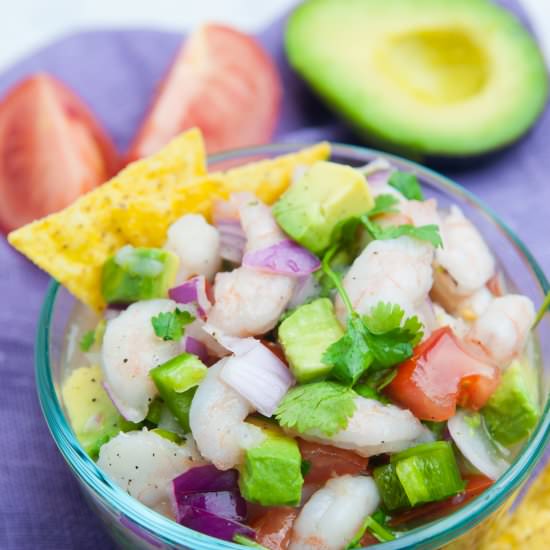 Easy Shrimp Ceviche