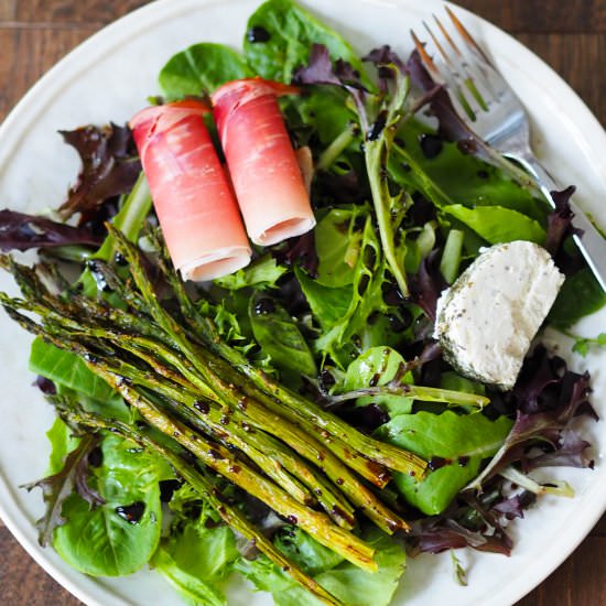 Roasted Asparagus Salad