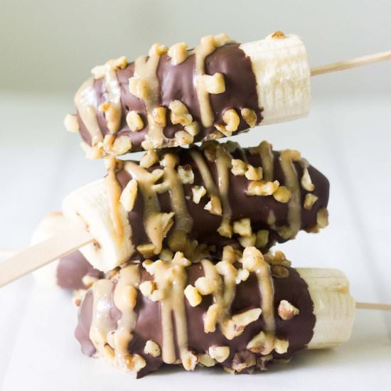 Paleo Frozen Bananas