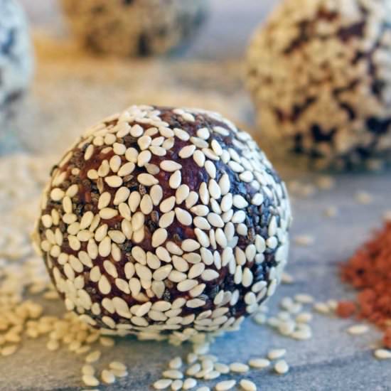 Cacao & Sesame Balls