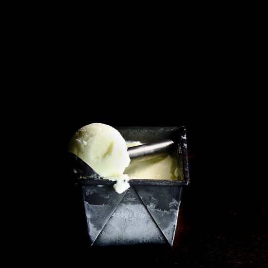 Melon Ice Cream with Yogurt