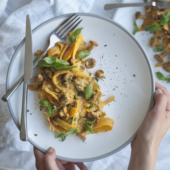Secretly Veggie Mushroom Pasta