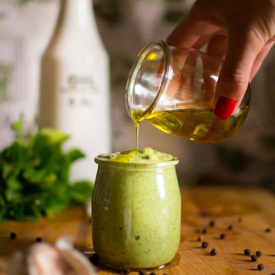 Radish Leaves Pesto