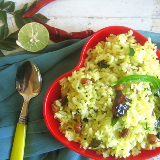 Lemon rice
