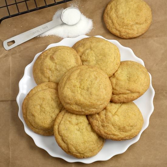 Soft and Chewy Snickerdoodle Cookie