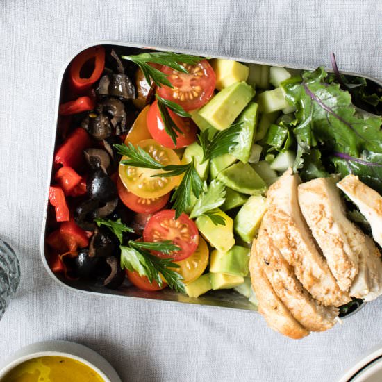Middle Eastern Chicken Salad