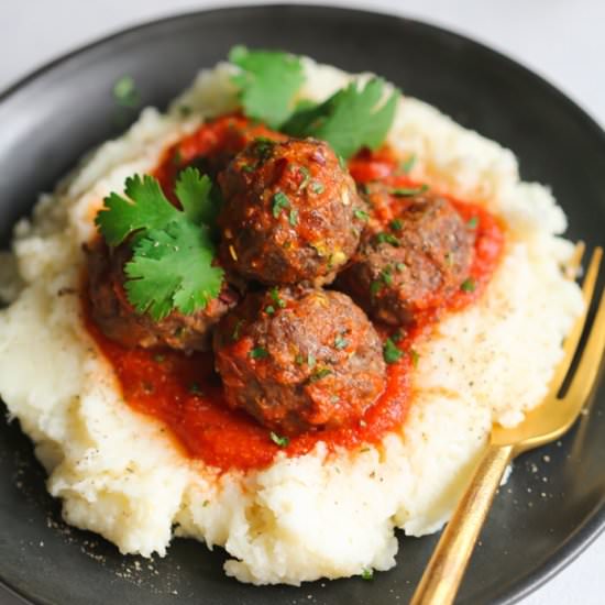 Low-carb Turkey Meatballs