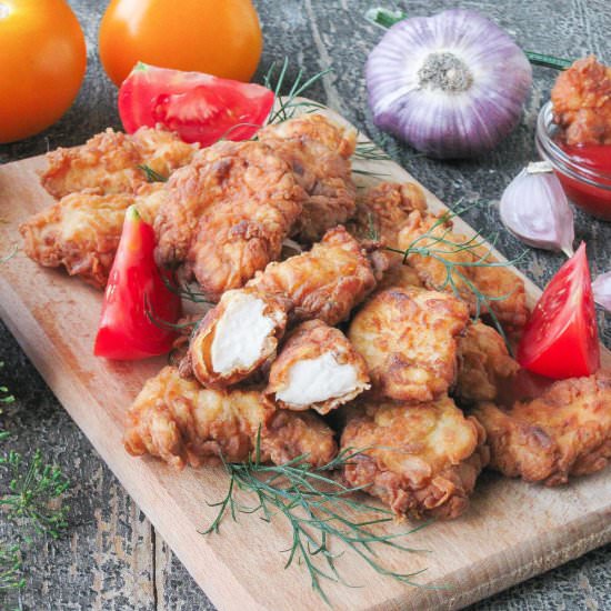 Spicy Popcorn Chicken