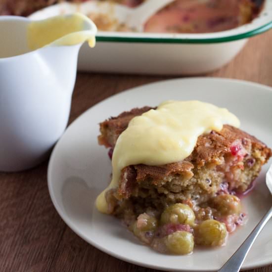 Gooseberry Eves Pudding
