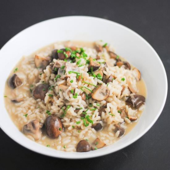 Mushroom risotto