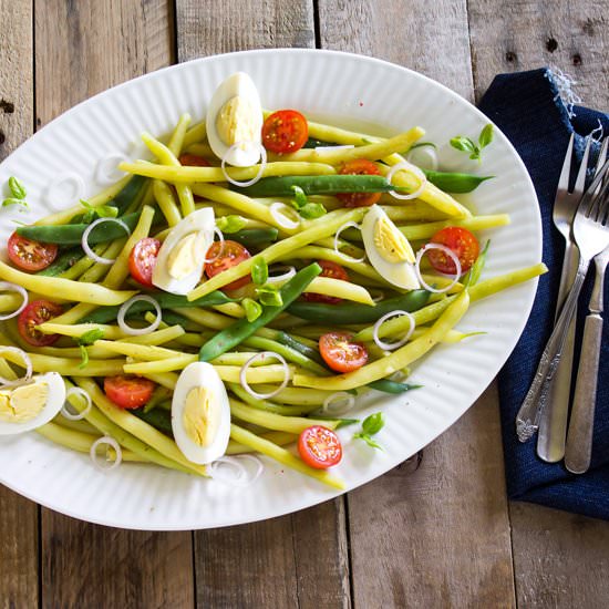 Amazing German Green Bean Salad