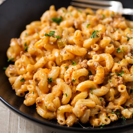 Homemade Chili Mac