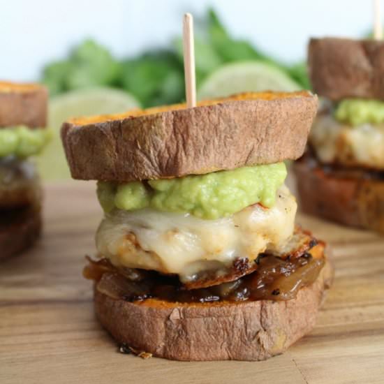 Sweet Potato Turkey Jalapeno Slider