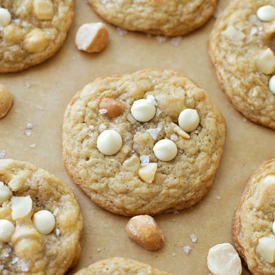 White Chocolate Macadamia Cookies