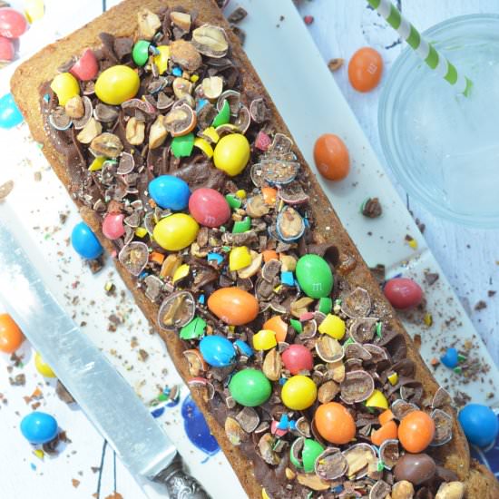 Dutch Sloffentaart with M&M’s