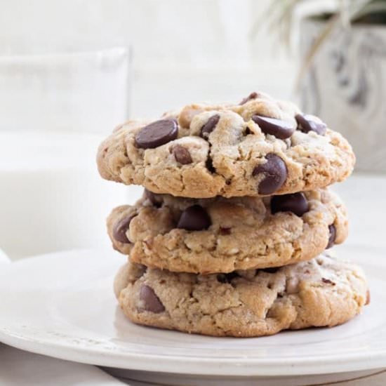 Caramel Coconut Chocolate Chip Cookie