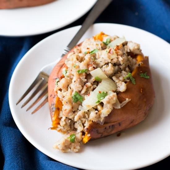 Stuffed Sweet Potatoes