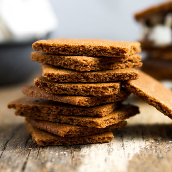 Homemade Whole-Grain Graham Cracker