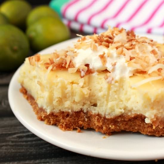 Key Lime White Chocolate Cheesecake