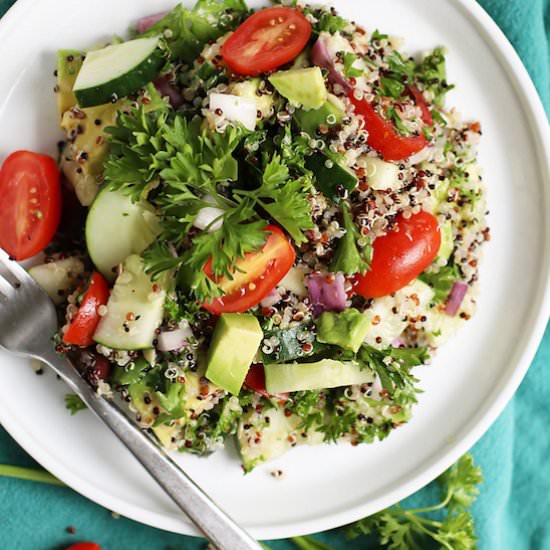 Mediterranean Quinoa Salad