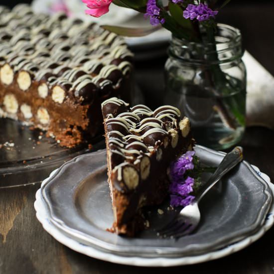 Easy No Bake Maltesers Cake