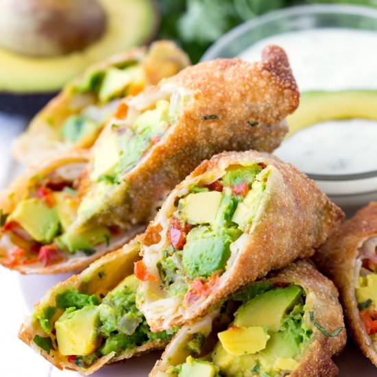 Avocado Egg Rolls