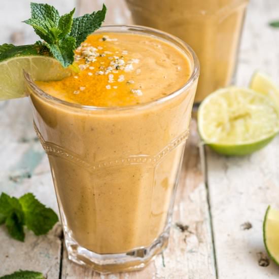 Papaya Mojito Smoothie