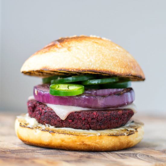 Southwestern Black Bean Burgers