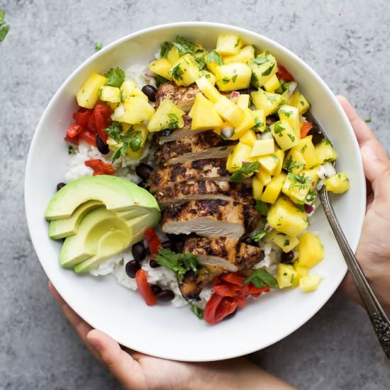 Jerk Chicken Bowls