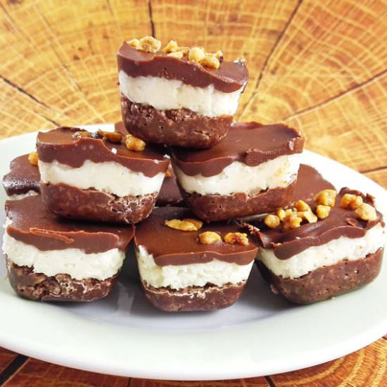 Raw Vegan 3-Layer Bars