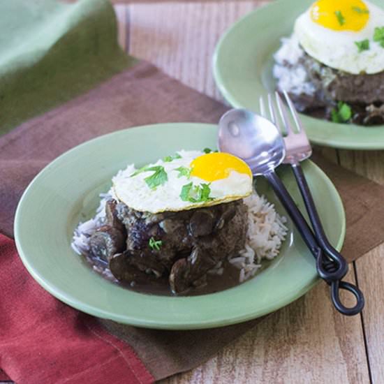 Hamburger Loco Moco Recipe