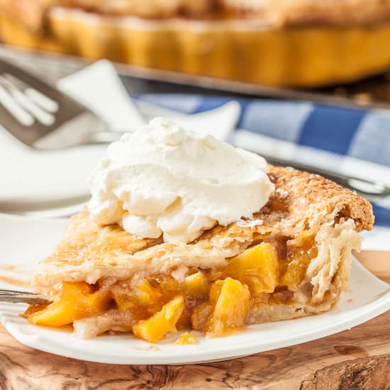 Fresh Peach Pie
