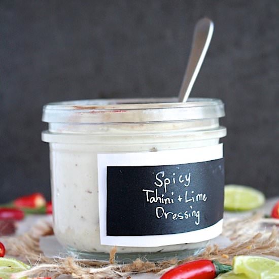 Spicy Tahini & Lime Dressing