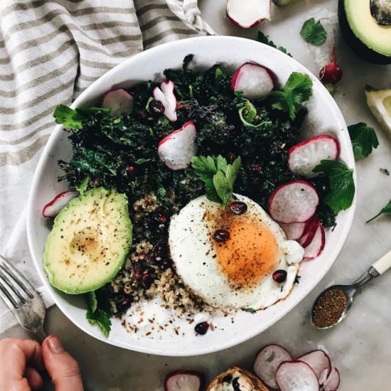 Super Green Breakfast Bowl