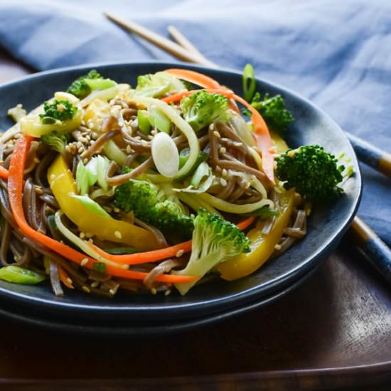 Cold Soba Salad