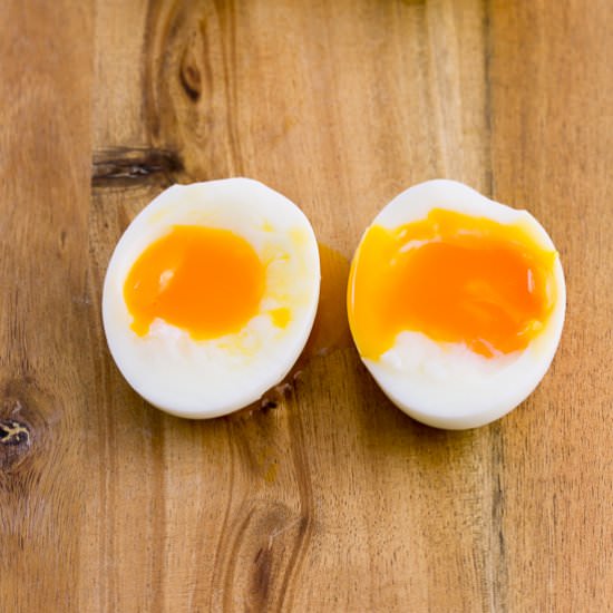 Steamed Soft Boiled Eggs