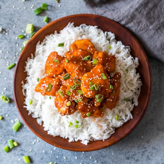 Baked Sweet and Sour Chicken