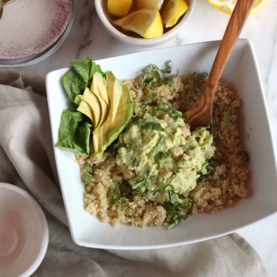 Chickpea Avocado Salad