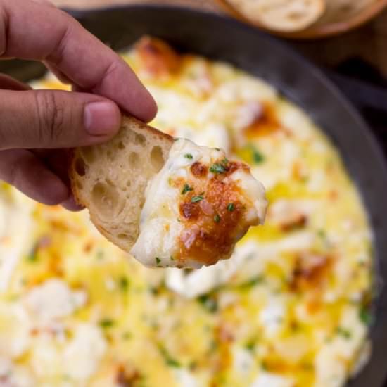 Baked Fontina Cheese Dip