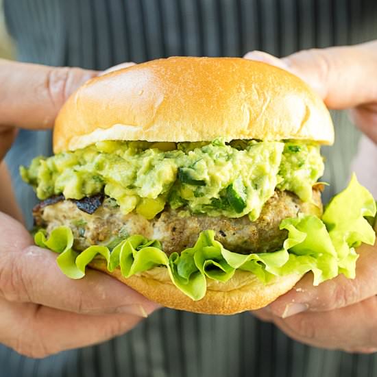 Jerk Turkey Burgers