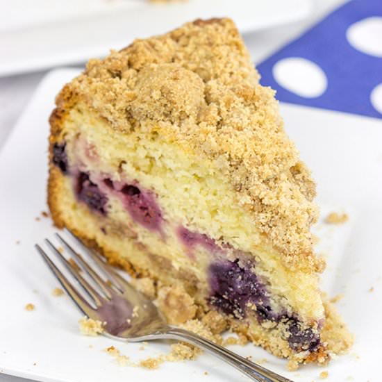 Mixed Berry Coffee Cake