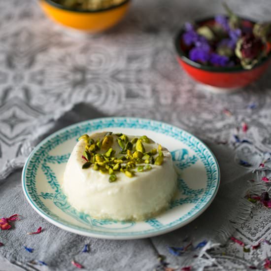 Indian Baked Yoghurt Mousse