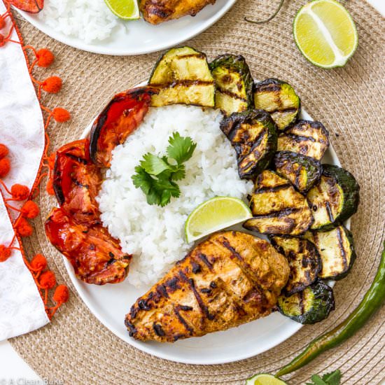 Grilled Tandoori Chicken