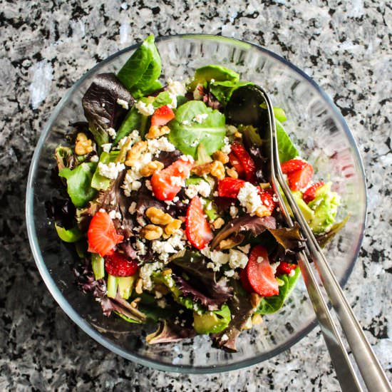 Strawberry and Feta Salad