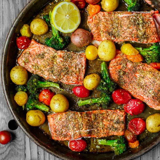 Za’atar Garlic Salmon