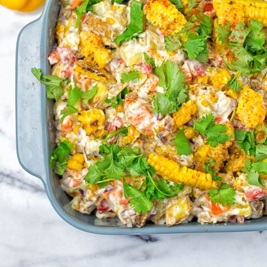 Mexican Street Corn Potato Salad